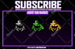 make twitch sub badges, kick badges, and discord badges