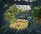 create a painterly map for fantasy dnd game, good for print