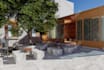 do modern interior design and realistic 3d rendering