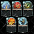 draw a 2d game art, a concept art, a game asset, an icon, UI