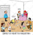 draw comic strip or panels for corporate and office humor