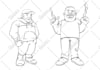 draw your character design, illustration and concept art