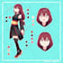 draw character sheet in anime style