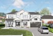 do rendering from the revit model for the house exterior