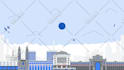 draw abstract minimalistic vector landscape in 24 hours