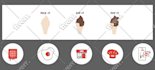 design icons in any style for web and mobile