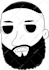 draw a character face like a 30s cartoon or cuphead