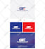 design transport logistics trucking car logo