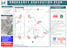 design fire exit and emergency evacuation plan, maps,diagram