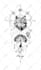 make custom minimal and geometric tattoo design
