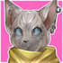 draw a furry icon in pixel art and normal style