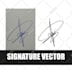 vector, trace, copy your signature, handwriting, autograph