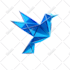 creative modern custom bird, crow, blackbird logo design