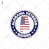 create patriotic and political logo