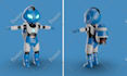 make 3d model and texture for unreal and unity game or film