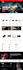 design a responsive website in HTML and CSS