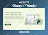 do banner design, hero image for your website