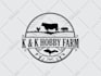 create professional vintage farm logo design