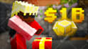 make a minecraft hypixel skyblock, pvp, or survival youtube thumbnail