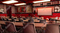 create anime background, visual novel, game art, 2d art