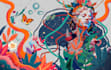 create graffiti pop art canvas designs and murals