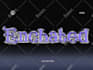 create y2k metallic chrome effect logo, custom font