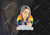 design podcast logo and cover art with cartoon style