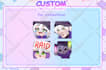 do custom twitch emotes or badges