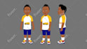 create 2d character design for animation