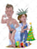draw digital caricature portraits from photos