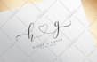 design wedding monogram, initials logo for wedding, and branding