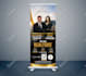 design roll up banner, retractable banner, pull up, or signage