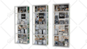 create 3d booth and exhibition kiosks design