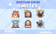 draw cute chibi for twitch emotes