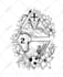 design your tattoo in a sketchy style, no ai