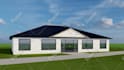 do amazing  3d rendering exterior design from your 2d files