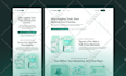 design a high converting responsive website UI design in figma