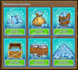 design unique game UI icons, buttons and assets