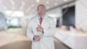 be your male medical spokesperson in a lab coat
