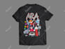 do minimal vintage trendy artwork tshirt design