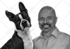 draw a professional realistic caricature for you