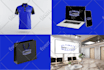 design modern logo, complete branding package and brand book