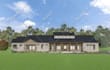design house exterior model, 3d rendering, walkthrough