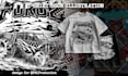 do graphic t shirt design in cartoon illustration for clothing