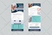 design a clean and professional rack card
