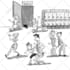 create a new yorker style cartoon