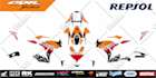 design your motorcycle decal with racing graphic or cartoon