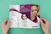 design and redesign trifold, bifold, gate fold, z fold business brochure