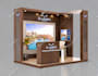 design 3d exhibition stand, trade show booth, event design, backdrops