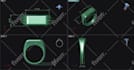 design custom 3d cad jewelry with realistic renders and manufacturing files